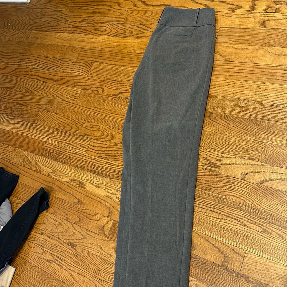 -grey drew fit business pants